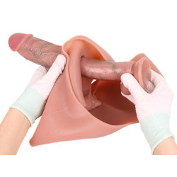 CrossGearX Gode Ceinture Creux Juniorix 13 x 5cm